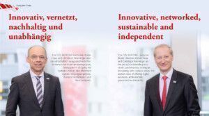 TÜV AUSTRIA Annual Report 2022 - Innovative, networked, sustainable and independent: The TÜV AUSTRIA Executive Board Directors Stefan Haas and Christoph Wenninger on the group’s outstanding economic performance, strategies for dealing with multiple crises, the added value of offering digital solutions, artificial intelligence and sustainability. | www.tuvaustria.com/annualreport